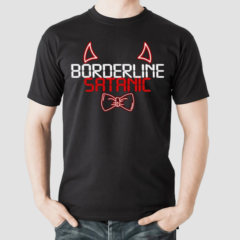 VampireVoid Borderline Satanic Soul Punk Shirt