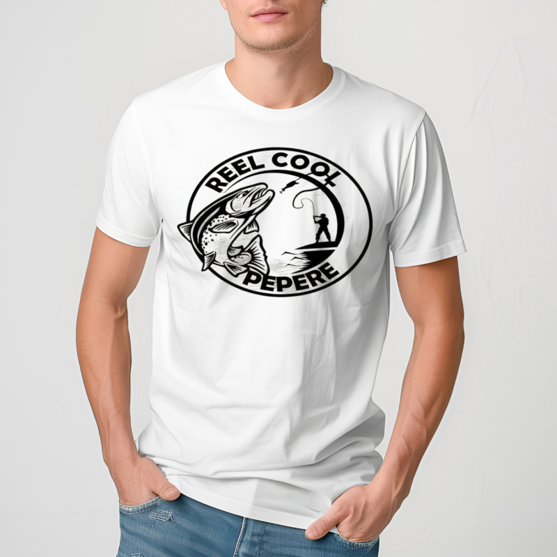 Fish Reel Cool Dad Shirt