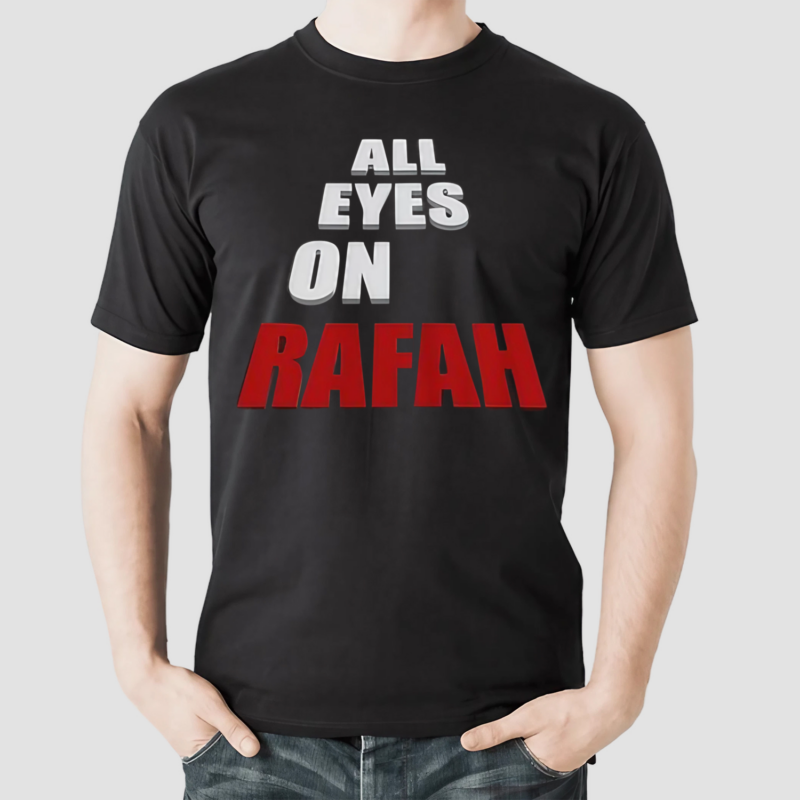 All Eyes On Rafah Rafah On Fire Palestinian Shirt