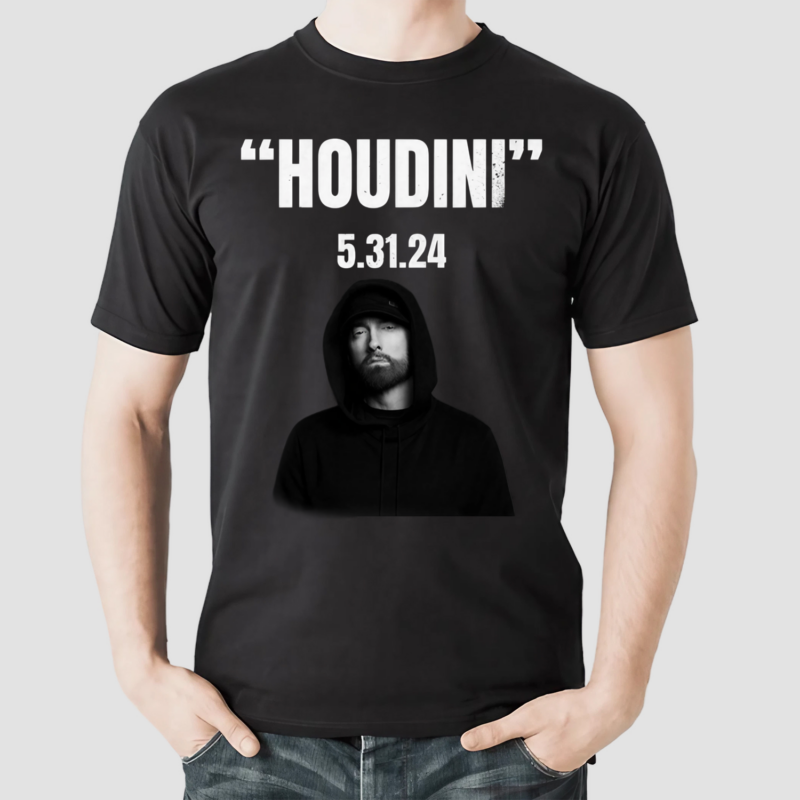 Eminem Announced New Single HoudinI On May 31st 2024 Shirt