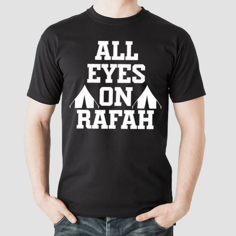 All Eyes On Rafah Shirt Save Rafah Shirt Watermelon Palestine Shirt