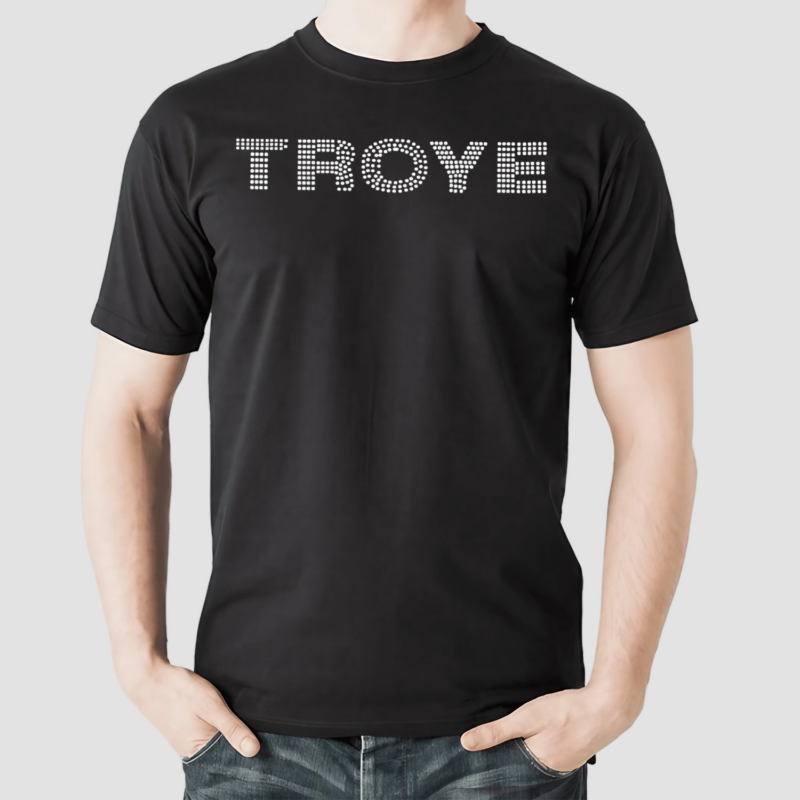 Troye Rhinestone Shirt