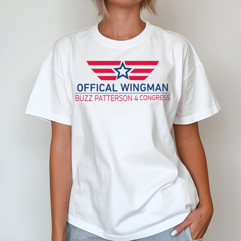 Buzz Patterson Official Wingman Buzz Patterson 4 Congress Shirt