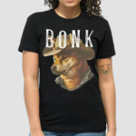 Bonk Cowboy Dog Shirt