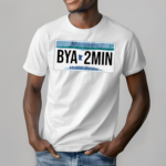 BYA2MIN License Plate Shirt