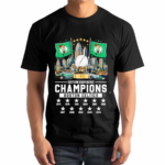 11 Times Boston Celtics Eastern Conference Champions Skyline City With Logo 2024 Trending Shirt