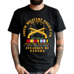 108th Military Police Air Assault Invasion Of Panama Shirt