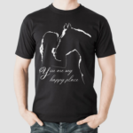 Girl Hug Horse You Are My Happy Place Shirt