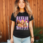 Retro Hannah Montana Merch Vintage Bootleg Inspired Tee shirt, Graphic Unisex Tee Hannah Montana Vintage T-Shirt, Hannah Montana shirt