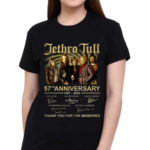 Jethro Tull 57th Anniversary 1967-2024 Thank You For The Memories Shirt