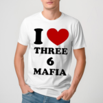 Aja Argento Wearing I Love Three 6 Mafia Shirt