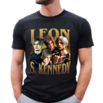 Leon Shirt Leon Residence Evil Vintage Retro 90s Bootleg style Salelogy Shirt