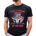 Elvis Presley Just A Woman Who Loves The Land Of The Free America Flag 2024 Shirt