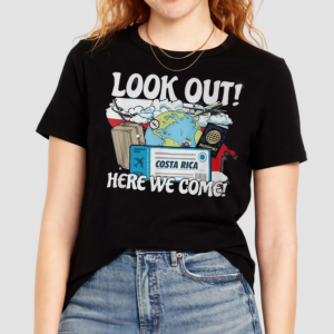 Look Out Costa Rica Here We Come Matching Family Vacation Shirt