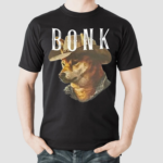 Bonk Cowboy Dog Shirt