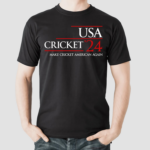 Erik Petersen Usa Cricket 24 Make Cricket American Again Shirt