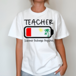 Summer Recharge Required Teacher Shirt