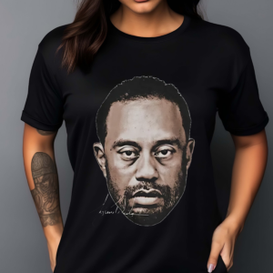 Tiger Woods Mugshot Shirt