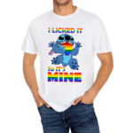 I Licked It So It Is Mine LGBT Lilo Stitch Disney Stitch Pride Month LGBTQ Shirt