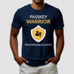 World Passkey Day 2024 Passkey Warrior Shirt