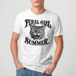 Feral Cat Feral Girl Summer Shirt