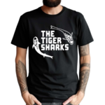 John Warmb Wearing The Tiger Sharks Shirt