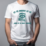 It Is What It Is And It Is Not Great Raccoon Shirt