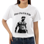 Never Out Of The Fight Carter North America Cast 2024 Crossfit Semifinals Shirt