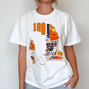 Tiger Walk 100 Days Until Kichoff White Shirt