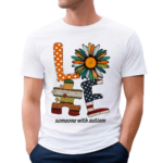 Daisy Loves Someone With Autism American Flag Shirt