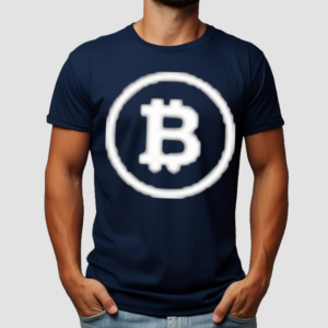 Michael Saylor Wearing Crypto Currency Bitcoin Shirt