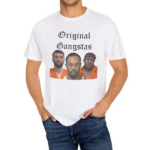 Scottie Scheffler Tiger Woods John Daly Original Gangstas Mugshot Shirt