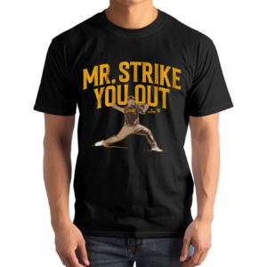 Best Official Jeremiah Estrada Mr Strike You Out Shirt