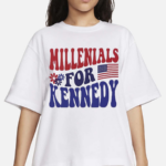 Millennials For Kennedy America Flag Shirt