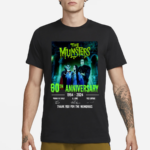 The Munsters 60th Anniversary 1964 2024 Thank You For The Memories Shirt