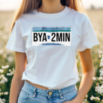 BYA2MIN License Plate Shirt