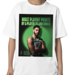 Jayson Tatum Most Playoff Points By A Player 26 And Under Shirt