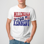 Millennials For Kennedy America Flag Shirt