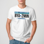 BYA2MIN License Plate Shirt