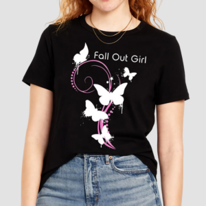 Fall Out Girl Butterfly Shirt