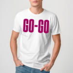 Wham Go-Go With Pink Text Shirt