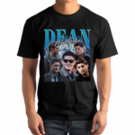 Retro Dean Winchester Merch Vintage Bootleg Inspired Tee shirt,Graphic Unisex Tee Dean Winchester Vintage T-Shirt,Dean Winchester shirt