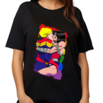 Wonder Women Captain Marvel Kissing LGBT Pride Month 2024 Shirt