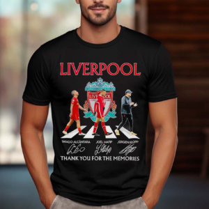 Liverpool FC Thank You For The Memories Alcantara Matip Klopp Shirt