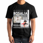 Rosalia Vintage Unisex T-Shirt, Rosalia Motomami 90s Retro Design Shirt, Vintage T-Shirt Gift For Him and Her, Rosalia Retro Rap Tee