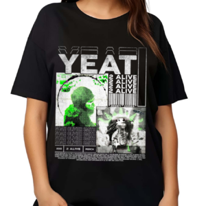 Vintage Yeat 2 Alive Shirt, Yeat 2 Alive 90s Retro Design shirt, Vintage Shirt Gift For Him And Her, Yeat 2 Alive Retro Rap Tee