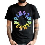 Followthefishtv Fisher Black Rainbow Shirt