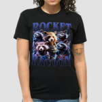 Rocket Raccoon Guardian Of The Galaxy Vintage Retro 90's Bootleg style Salelogy Shirt