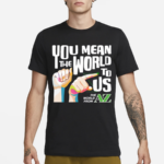 Carl Azuz You Mean The World To Us Shirt