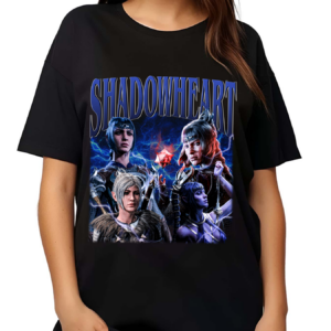 Shadowheart Minthara Baldurs gate 3 game Vintage Retro 90s Bootleg style Salelogy Shirt